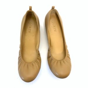 J. Crew Anya leather ballet flats 596